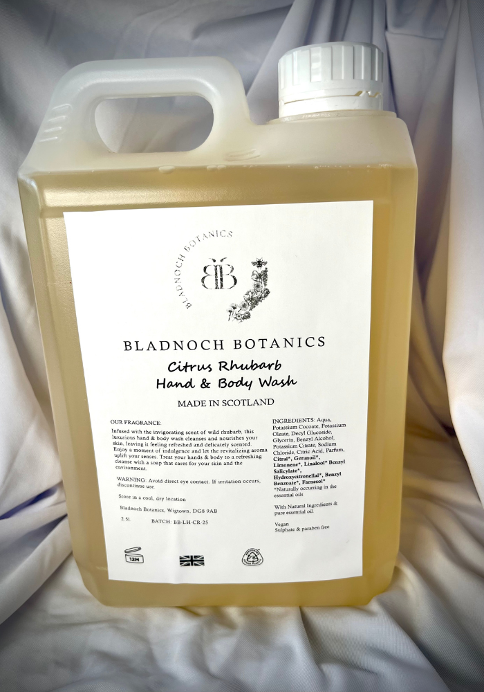 Citrus Rhubarb Hand & Body Wash 2.5l