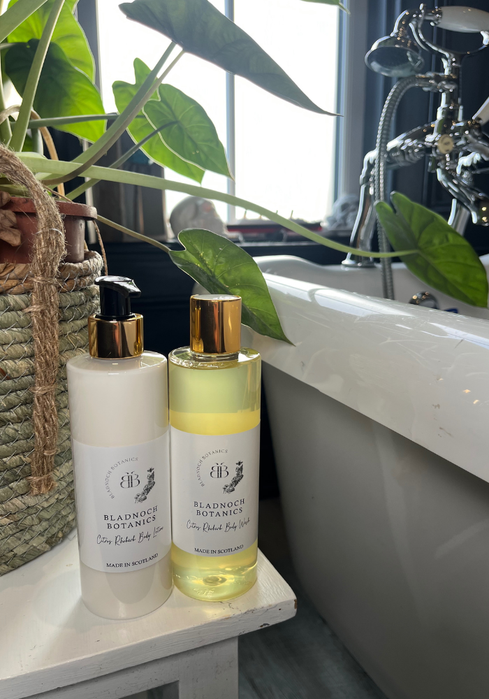 Citrus Rhubarb Body Wash & Body Lotion