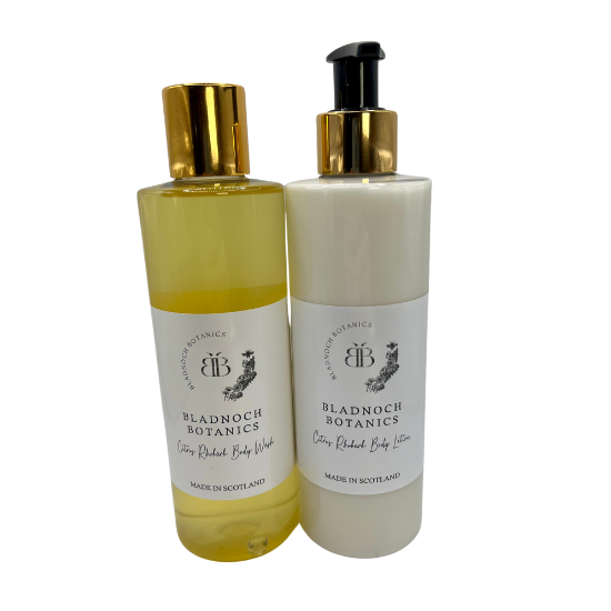 Citrus Rhubarb Body Wash & Body Lotion