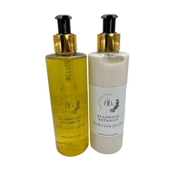 Chocolate & Vanilla Hand Wash & Hand Lotion - 20% off!