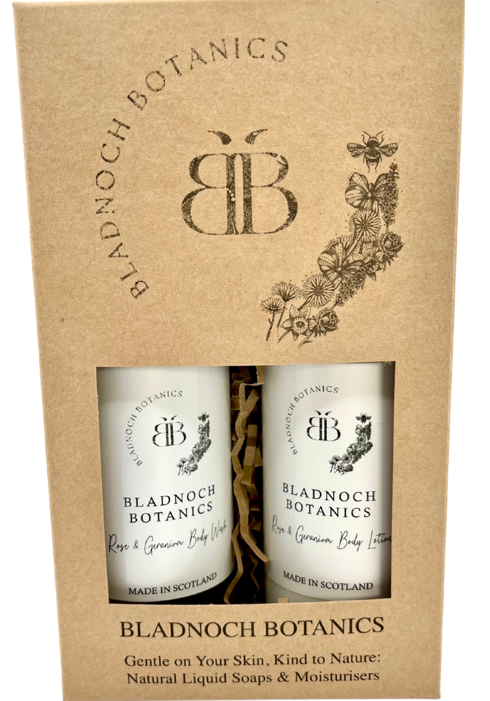 Rose & Geranium Body Wash & Body Lotion