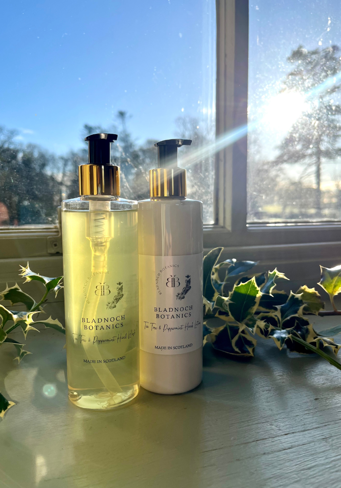 Tea Tree & Peppermint Hand Wash & Hand Lotion - 20% off