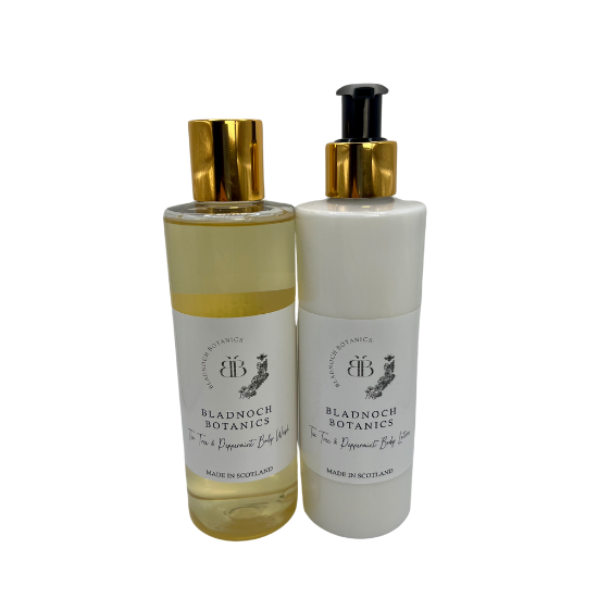 Tea Tree & Peppermint Body Wash & Body Lotion - 20% off!