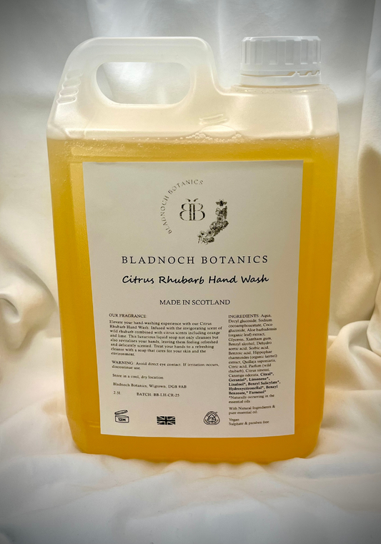 Citrus Rhubarb Hand Wash 2.5l