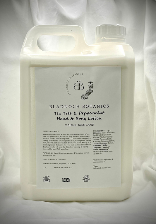 Tea Tree & Peppermint Hand & Body Lotion 2.5l