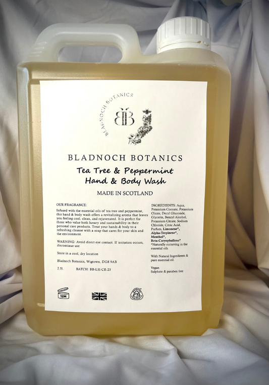 Tea Tree & Peppermint Hand & Body Wash 2.5l