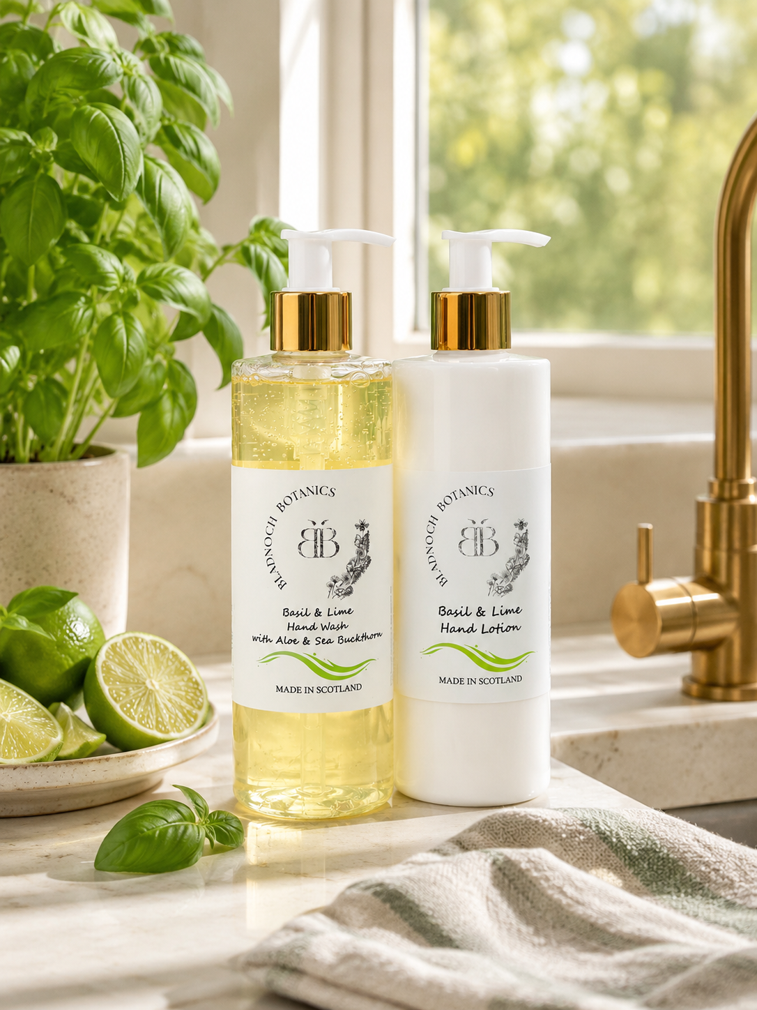 Basil & Lime Hand Lotion