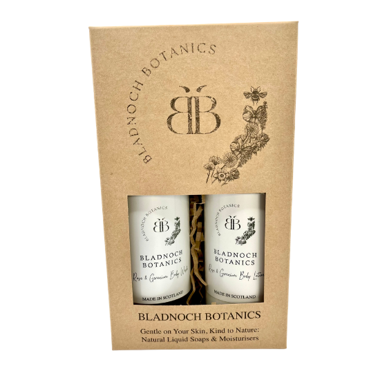 Rose & Geranium Body Wash & Body Lotion