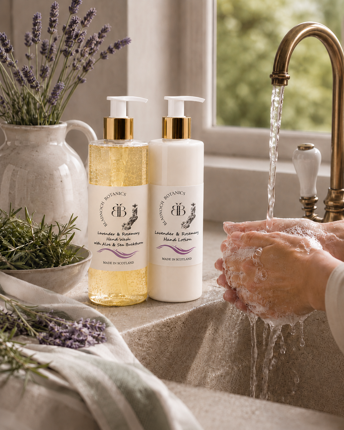 Lavender & Rosemary Hand Lotion