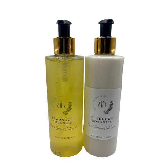 Rose & Geranium Hand Wash & Hand Lotion