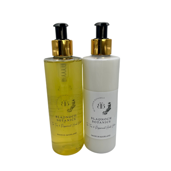 Tea Tree & Peppermint Hand Wash & Hand Lotion